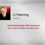 AM-TG article marketing, traffic generation, jeff herring