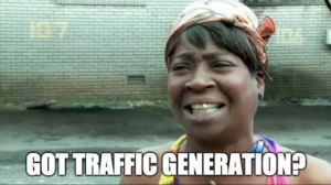 traffic generation, content creation, content marketing